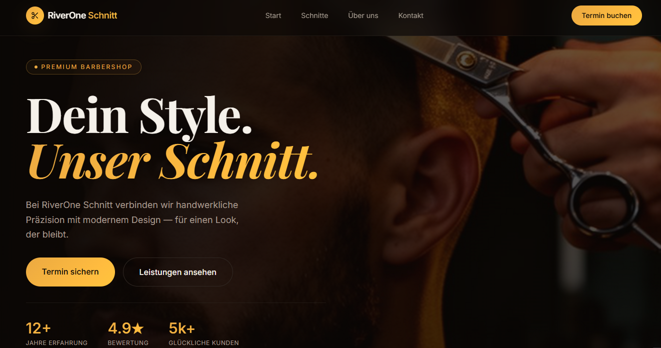 RiverOne Schnitt